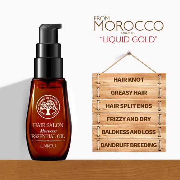 Moroccan essential hair oil - Image 9